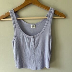 Aritzia Sunday Best Ribbed Tank Top